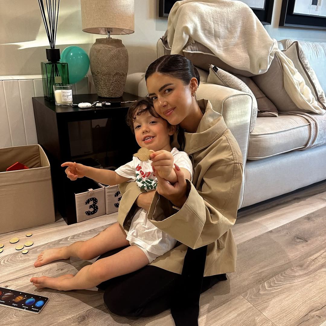 Bonnie Ryan and her nephew Wolf