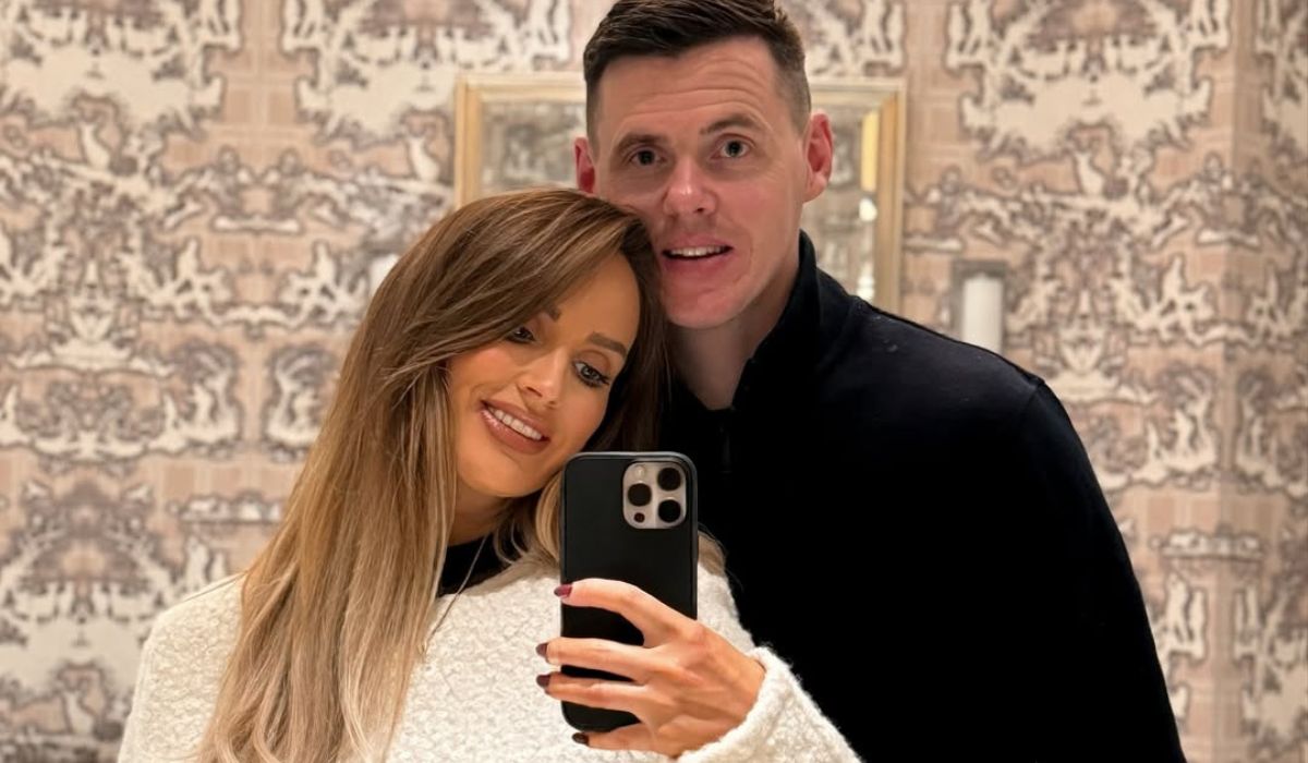 Niamh de Brún and her husband TJ Reid