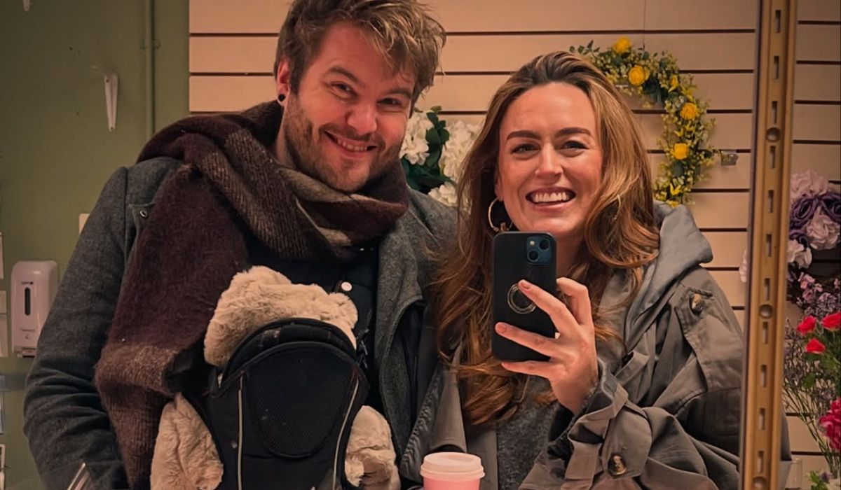 Roisín O and her fiancé, Gearóid O’Dea