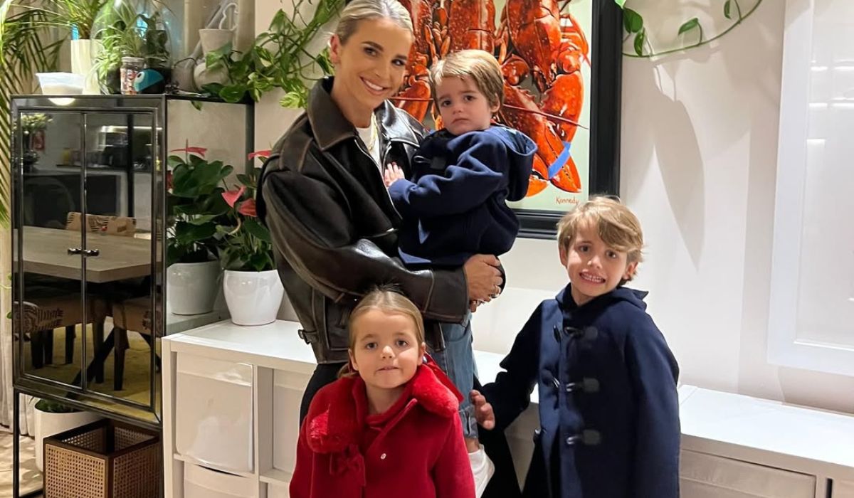 Vogue Williams and her children