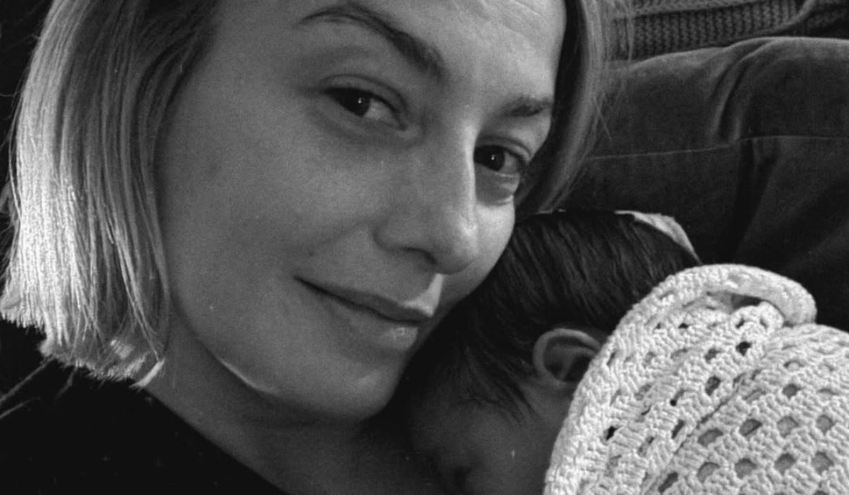 Bláthnaid Treacy Moon and her newborn Jack