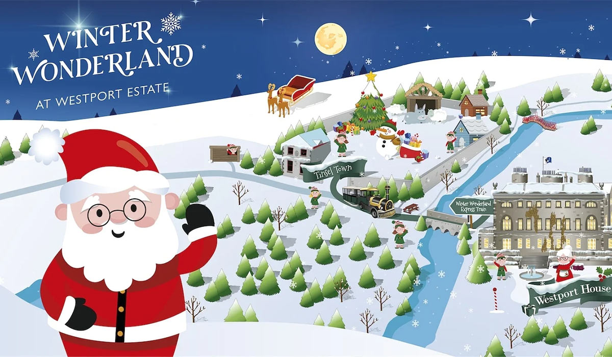 Winter Wonderland in Mayo. Pic: westporthouse.ie