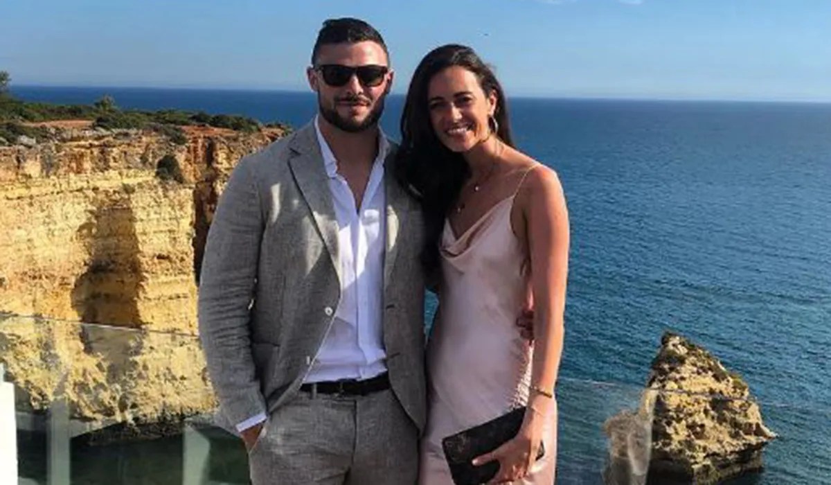 Sophie Marren and Robbie Henshaw. Pic: Instagram