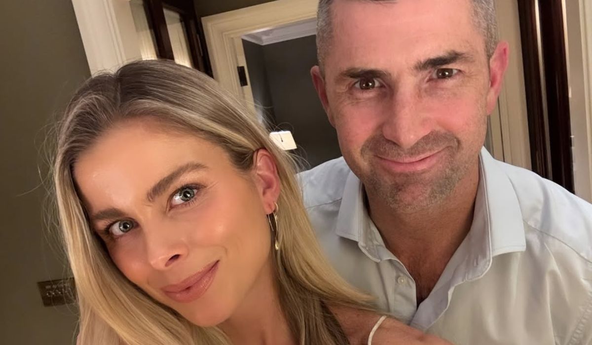 Jess Redden and Rob Kearney