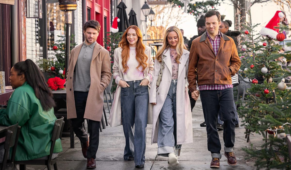 lindsay lohan christmas film