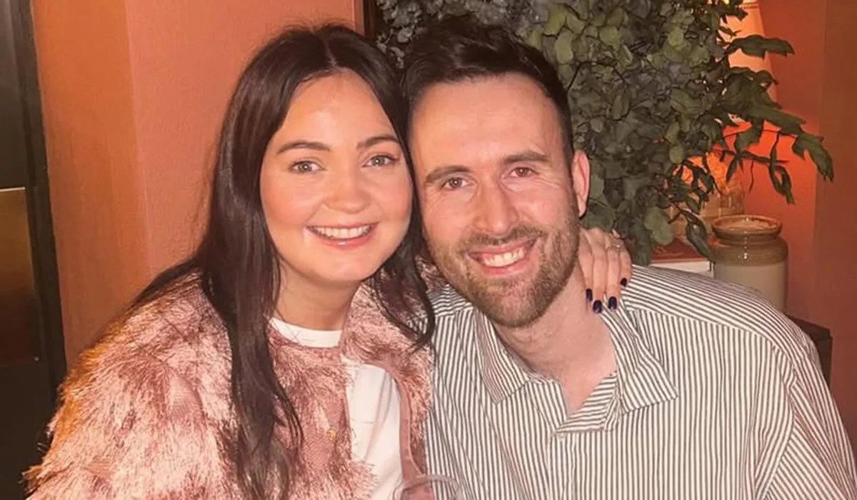 Nathan O'Reilly and his wife Becca. Pic: Nathan O' Reilly/Instagram