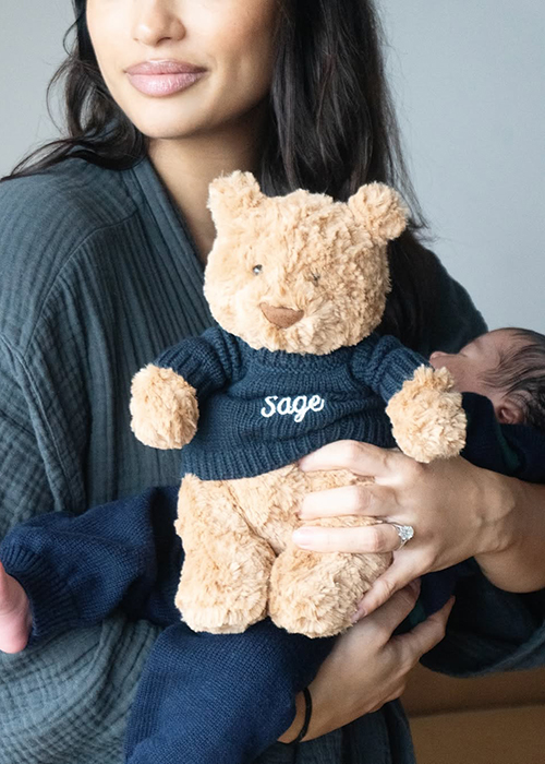 Vanessa White welcomes her baby boy. Pic: Vanessa White/Instagram
