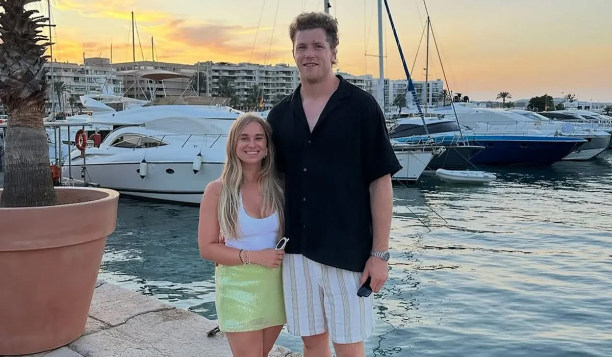 Thibaud Flament and his wife Ethel. Pic: Thibaud Flament / Instagram