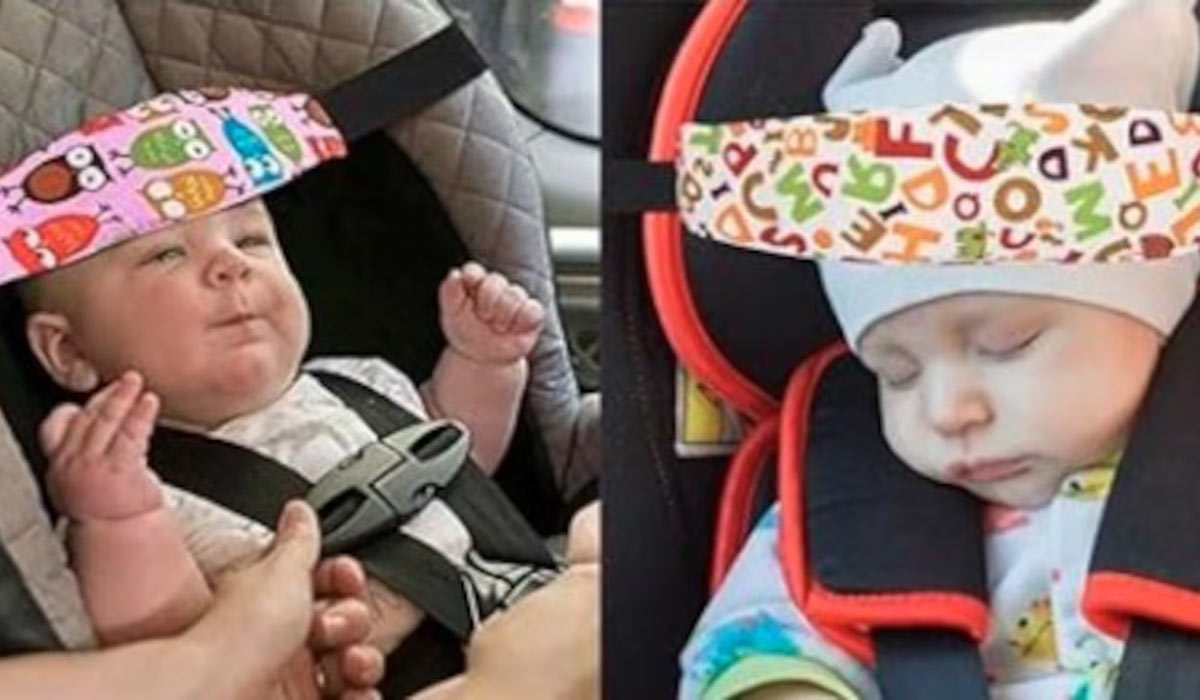 Car seat head straps: 'Instead of making a toddler safer, they put the child much more at risk,' says CCPC. Pic: CCPC
