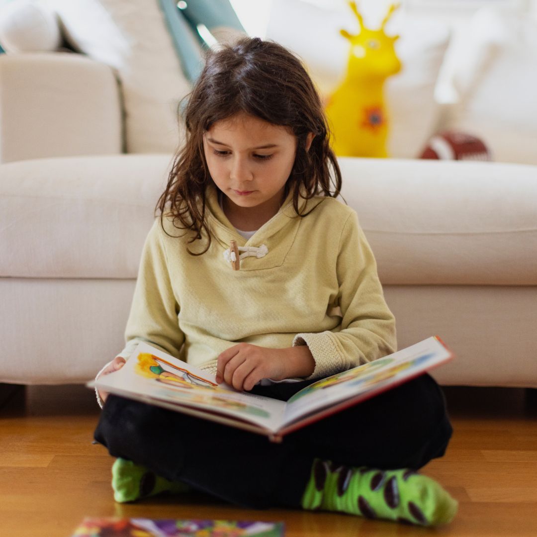 Girl reading