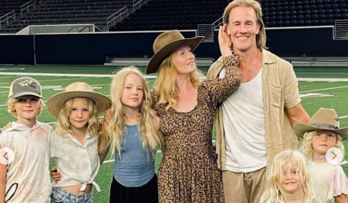 Pic: James Van Der Beek/ Instagram