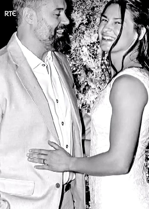 Katie Taylor and her husband. Pic: Katie Taylor