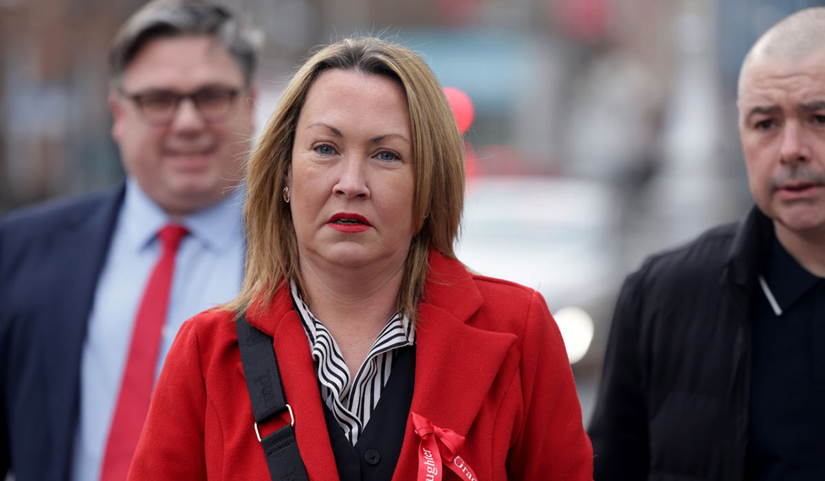 Siobhan Gifford Lynch the Mother of Grace Lynch who was was struck and killed by the scrambler at the Ratoath Road in Finglas. Pic: Leah Farrell/RollingNews.ie