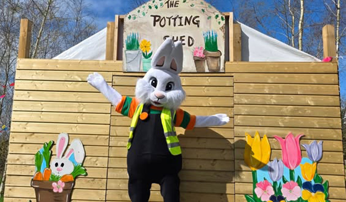 Easter Bunny's Big Surprise, Secret Valley Wildlife Park. Pic: Secretvalley.ie