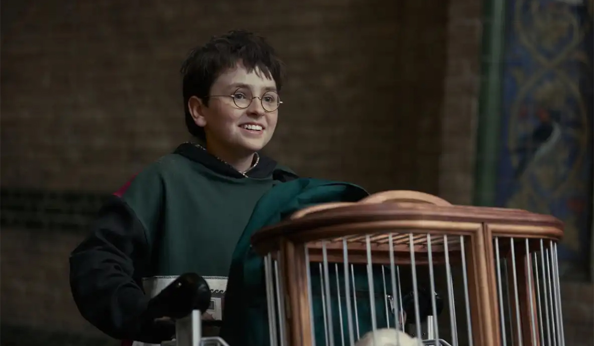 Dominic McLaughlin as Harry Potter in the "Harry Potter" TV series reboot debuting on HBO and HBO Max in December 2026. Pic: HBO