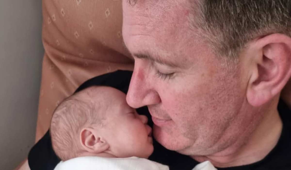 Aodhán Ó Riordán is finally able to bring his daughter home. Pic: Aodhán Ó Riordán Instagram