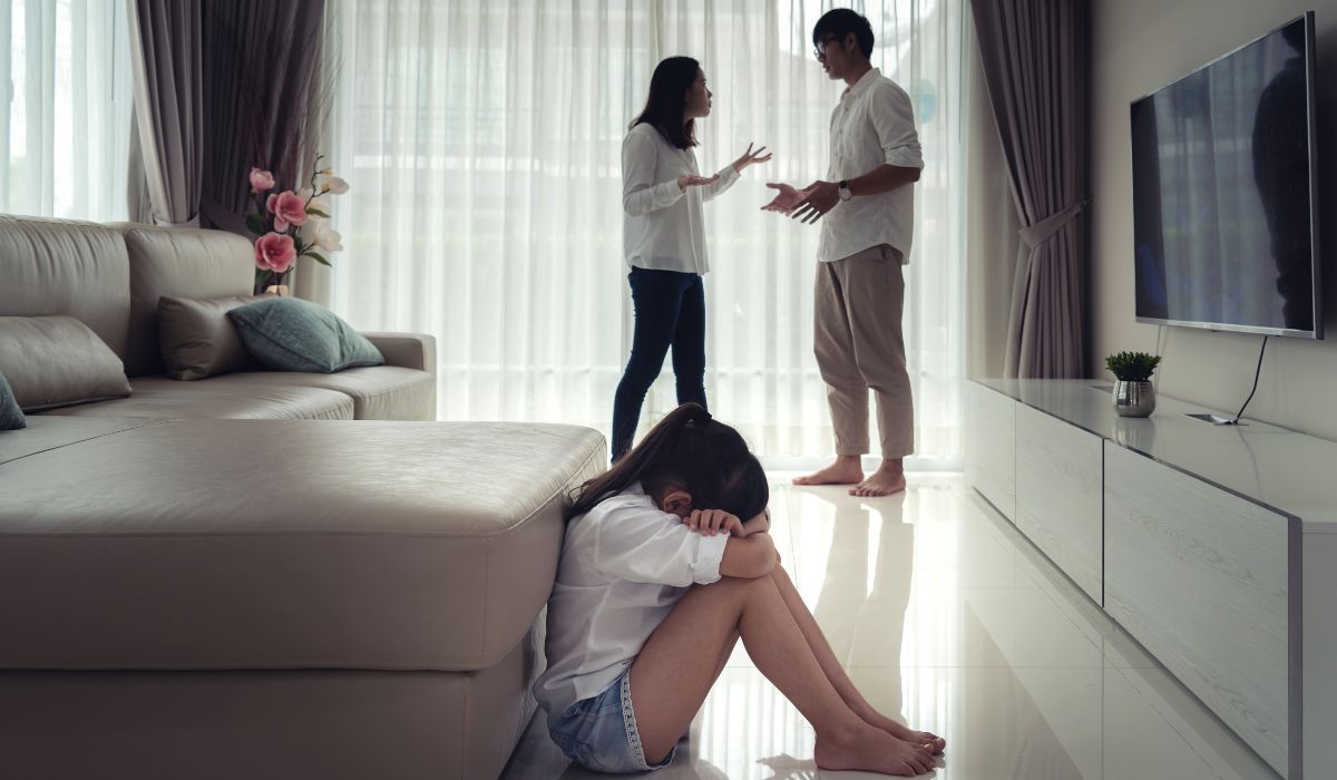 Parents arguing