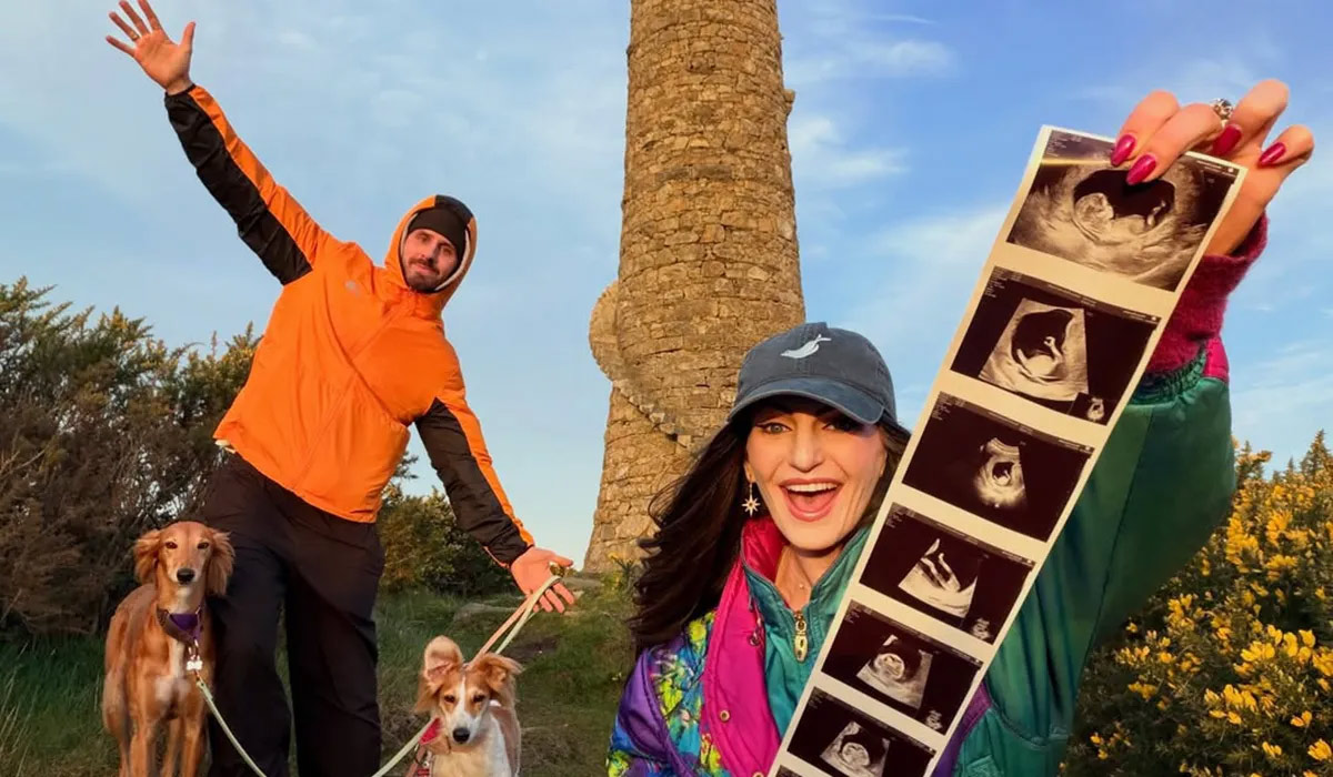 Fionnuala Moran and Aaron announce pregnancy. Pic: Fionnuala Moran/Instagram