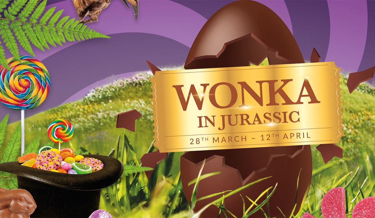 Willy Wonka Easter Experience Kilkenny. Pic: jurassicnewpark.com