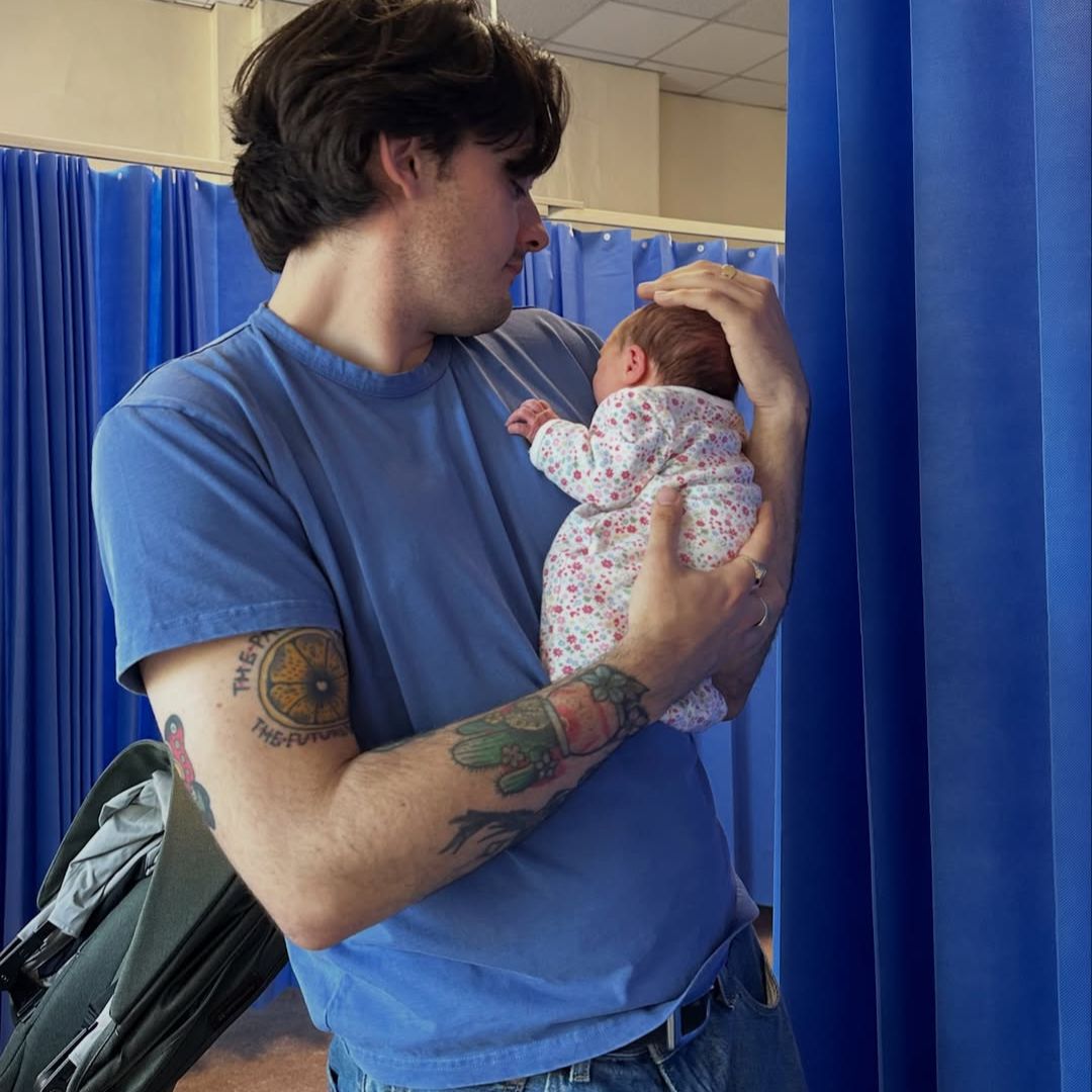 Keelin Moncrieff gives birth