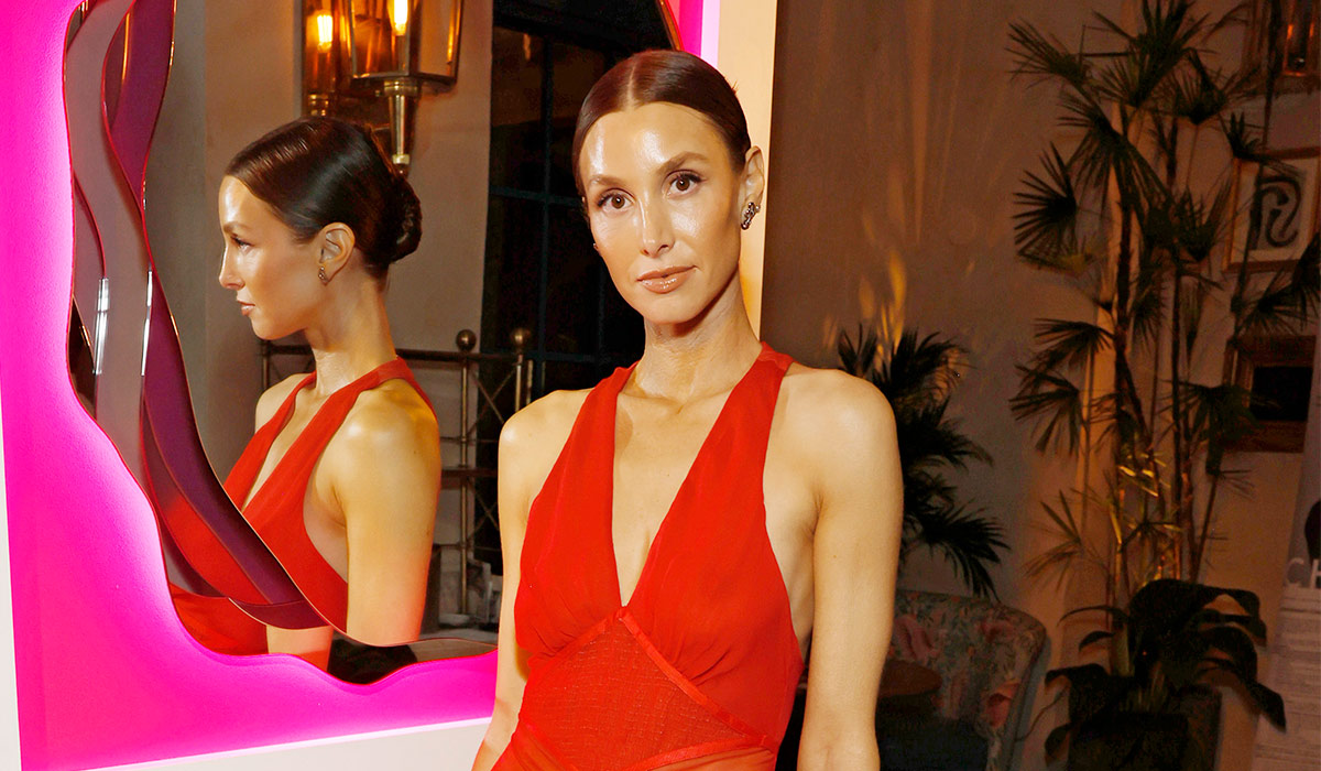 Whitney Port at the 2024 AD100 party, presented by Smart Tox, at Casadonna for Art Basel. Pic: Getty Images