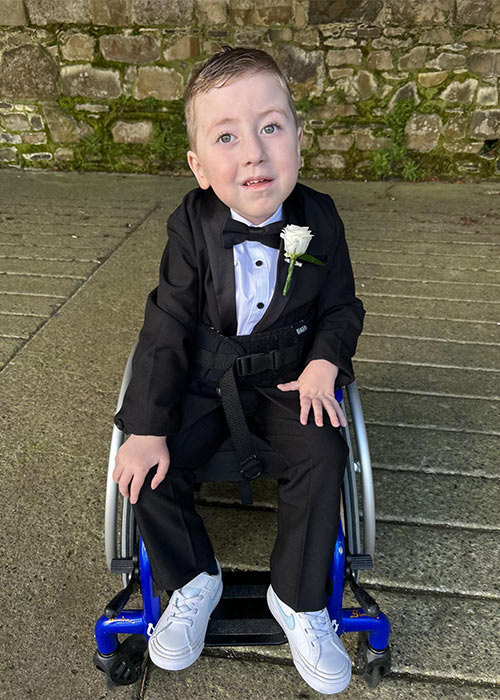 Donnacha, who was born with Spinal Muscular Atrophy (SMA). Pic: Supplied