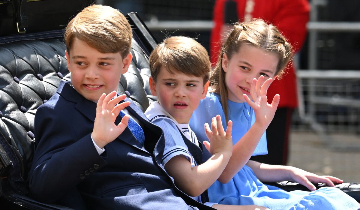 George, Charlotte and Louis