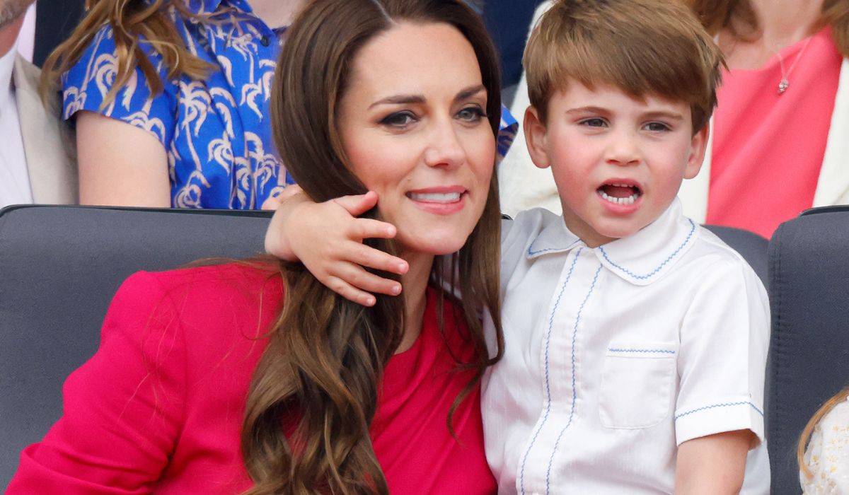 Prince Louis and Princess Kate