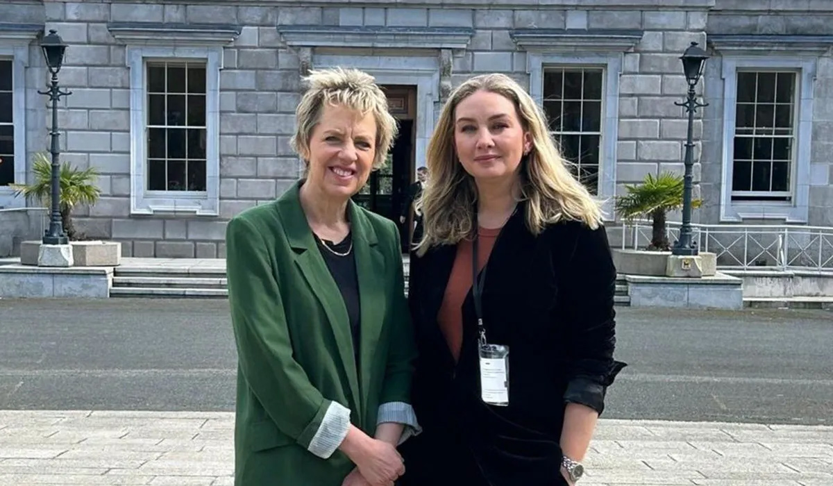 Ivana Bacik and Anna Daly. Pic: Anna Daly / Instagram