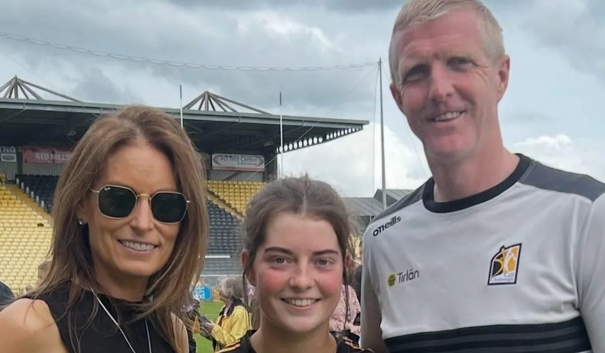 Henry Shefflin with his wife Deirdre and daughter Sadhbh. Pic: Henry Shefflin/Instagram