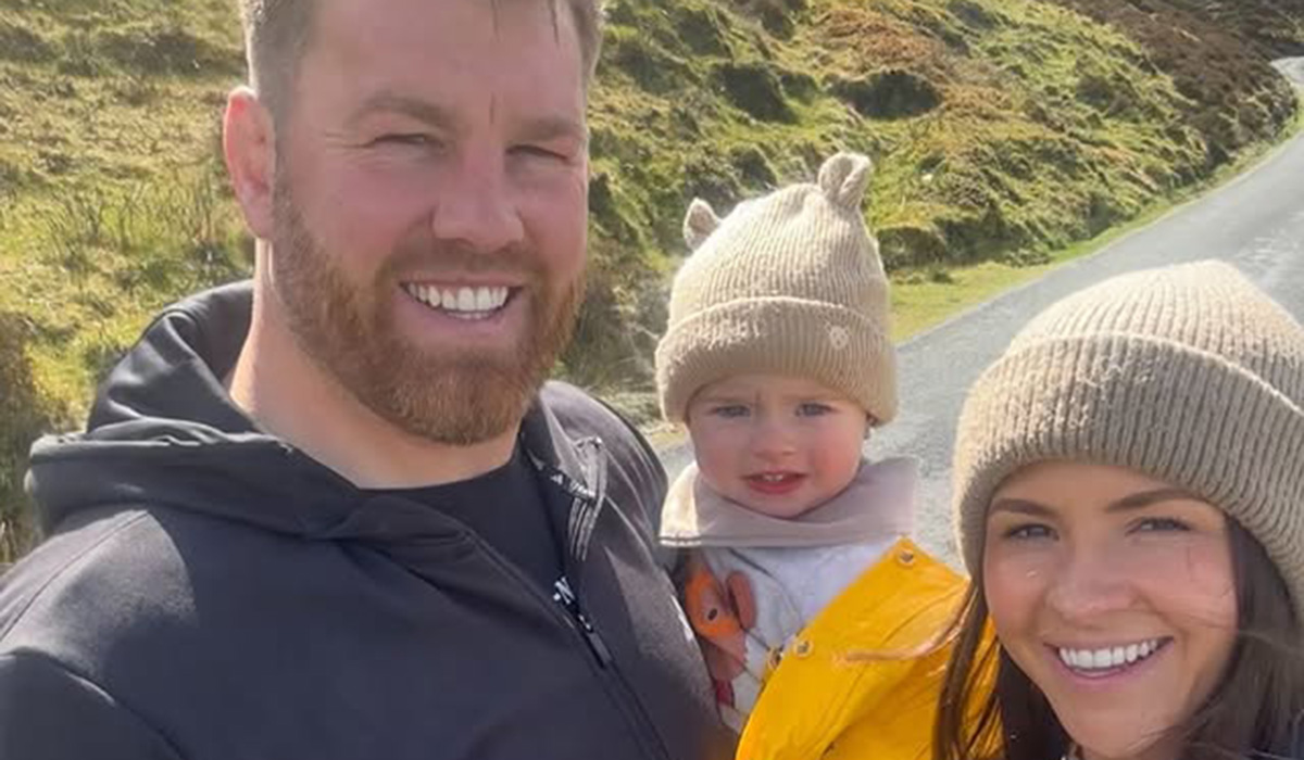Sean O'Brien and his wife Eloise announce second pregnancy. Pic: Sean O'Brien/Instagram