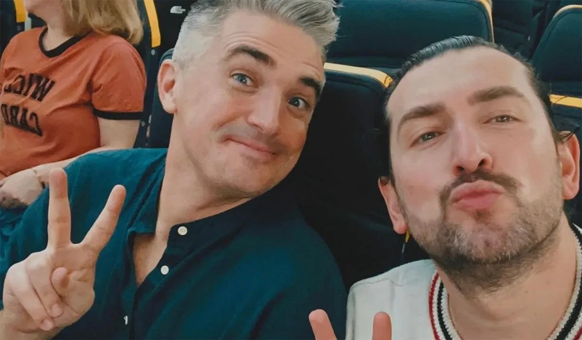 Arthur Gourounlian and Donal Skehan. Pic: Arthur Gourounlian / Instagram