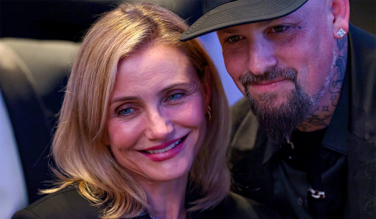 Cameron Diaz and Benji Madden attend the Michael Rubin REFORM Alliance Casino Night Event. Pic: Getty Images