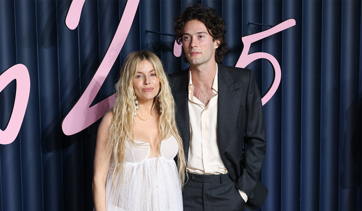 Sienna Miller and Oli Green attend The Fashion Awards 2025 presented by Pandora at the Royal Albert Hall. Pic: Getty Images