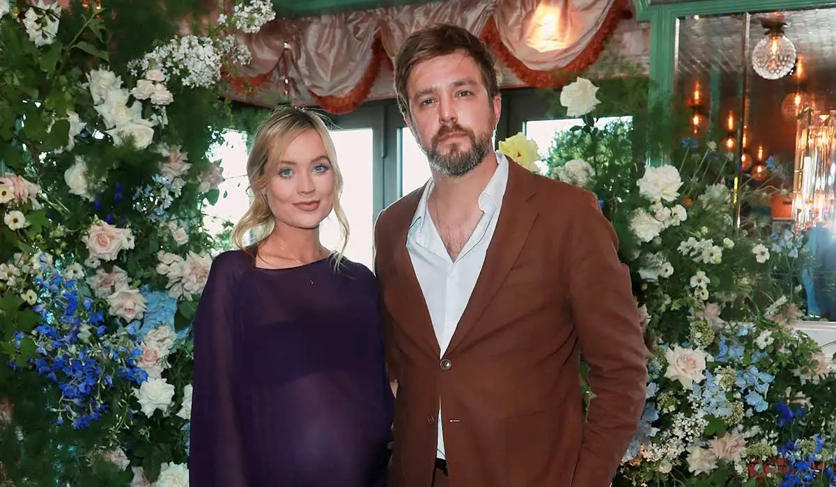 Laura Whitmore and Iain Stirling attend the Sky BAFTA TV Party at Broadwick Soho on May 9, 2026. Pic: Getty Images