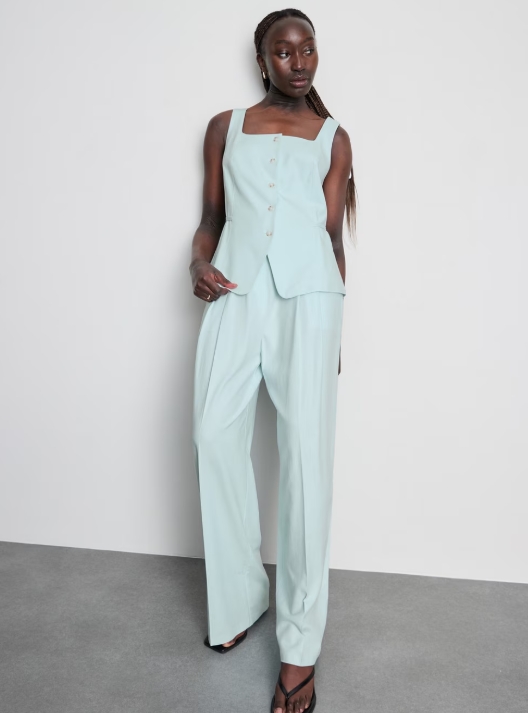 A model wearing a mint coloured Penneys co-ord