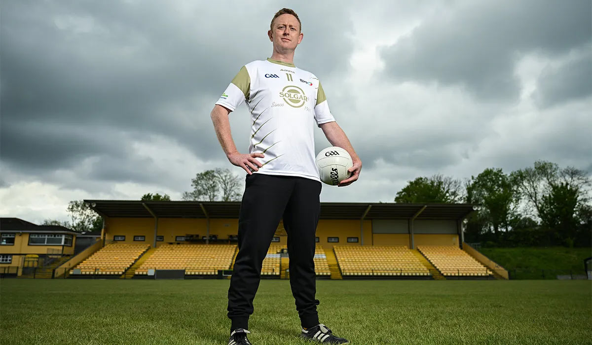 Colm “Gooch” Cooper pictured at the launch of the Train Like A Legend, Support Your Club competition which will help celebrate the 40th anniversary of Solgar in Ireland. Pic: Brendan Moran/Sportsfile