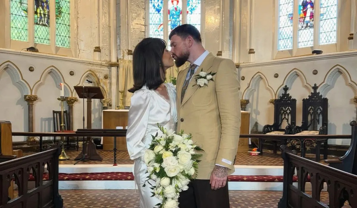 Megan McKenna on her wedding day. Pic: Megan McKenna/Instagram