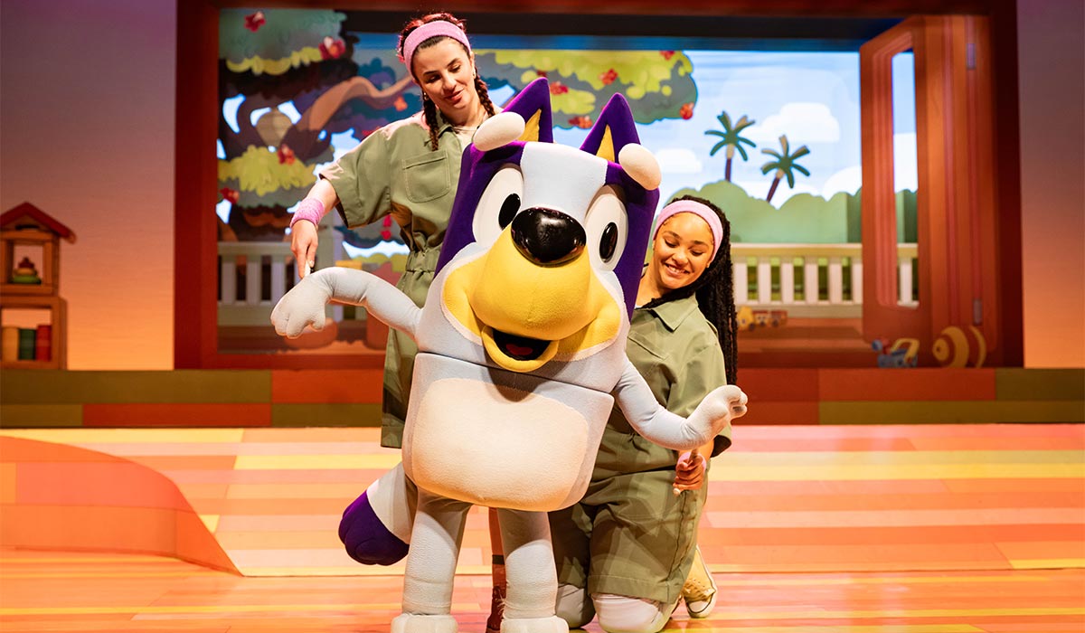 Bluey Dance Moves! Bluey's big Play UK Ireland tour 2025. Pic: Mark Senior