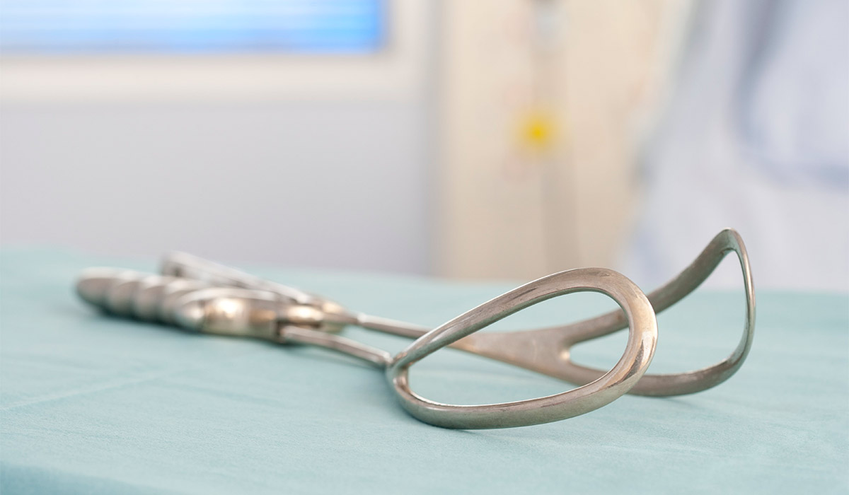 Obstetric forceps. Pic: Getty Images