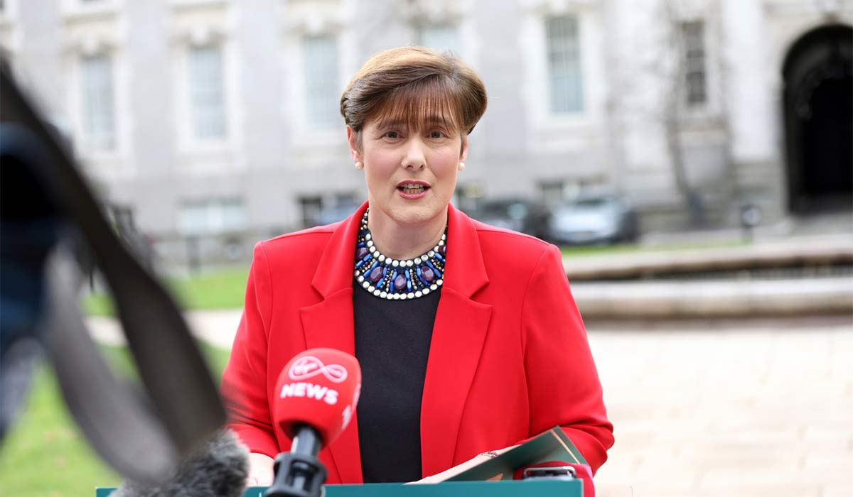 Photo shows Fianna Fail Minister for Children, Disability and Equality Norma Foley. Pic: Sasko Lazarov/© RollingNews.ie