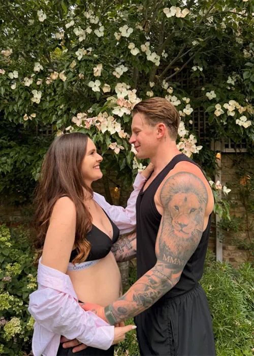 Holly Ramsay and Adam Peaty announce pregnancy. Pic: Holly Ramsay/Instagram