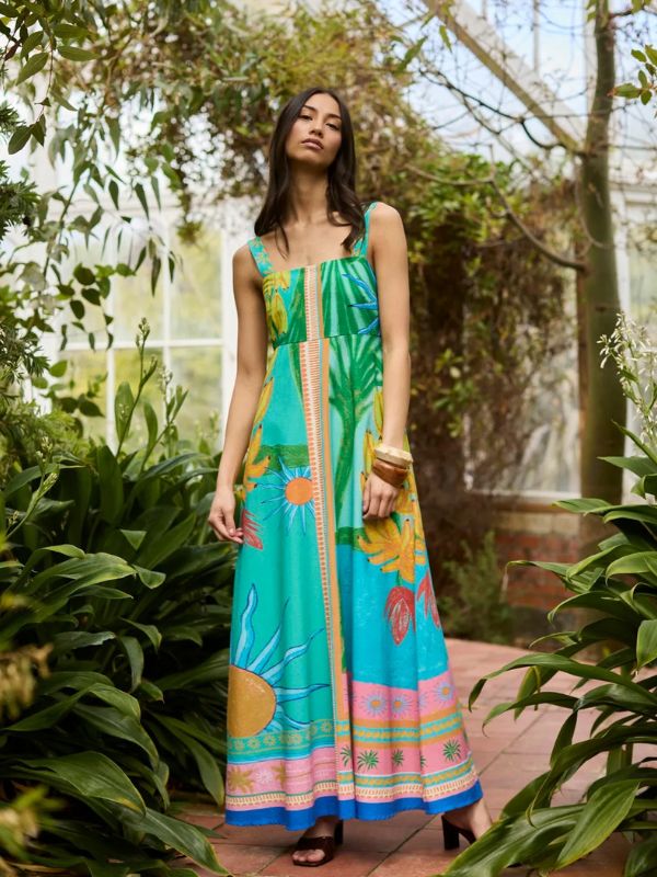 Dunnes maxi dress is a dupe for designer one