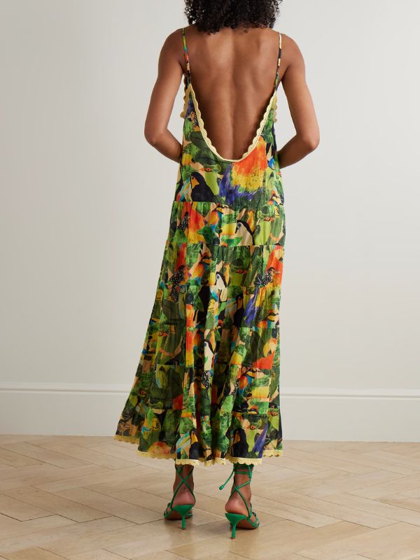 This Farm Rio dress is a dupe of much more affordable Dunnes one