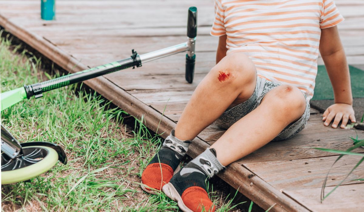 What not to do when kids hurt themselves