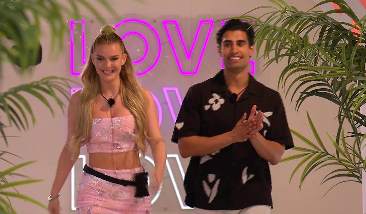 Robyn, Samraj. Pic: ITV