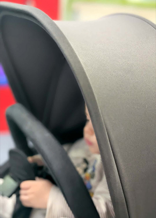 Baby Alex in his pram. Pic: Supplied