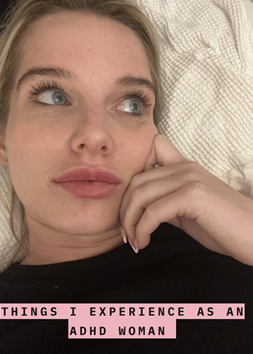 Helen Flanagan on the realities of living with ADHD. Pic: Helen Flanagan