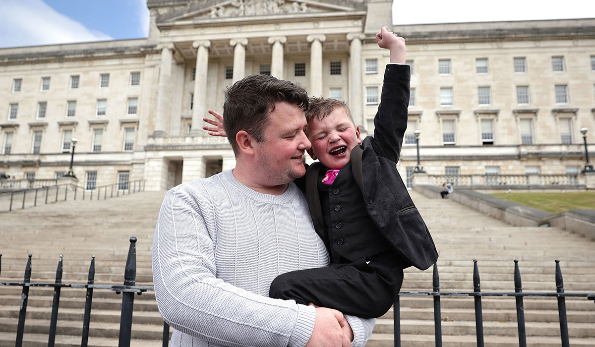 Belfast boy gets heart transplant