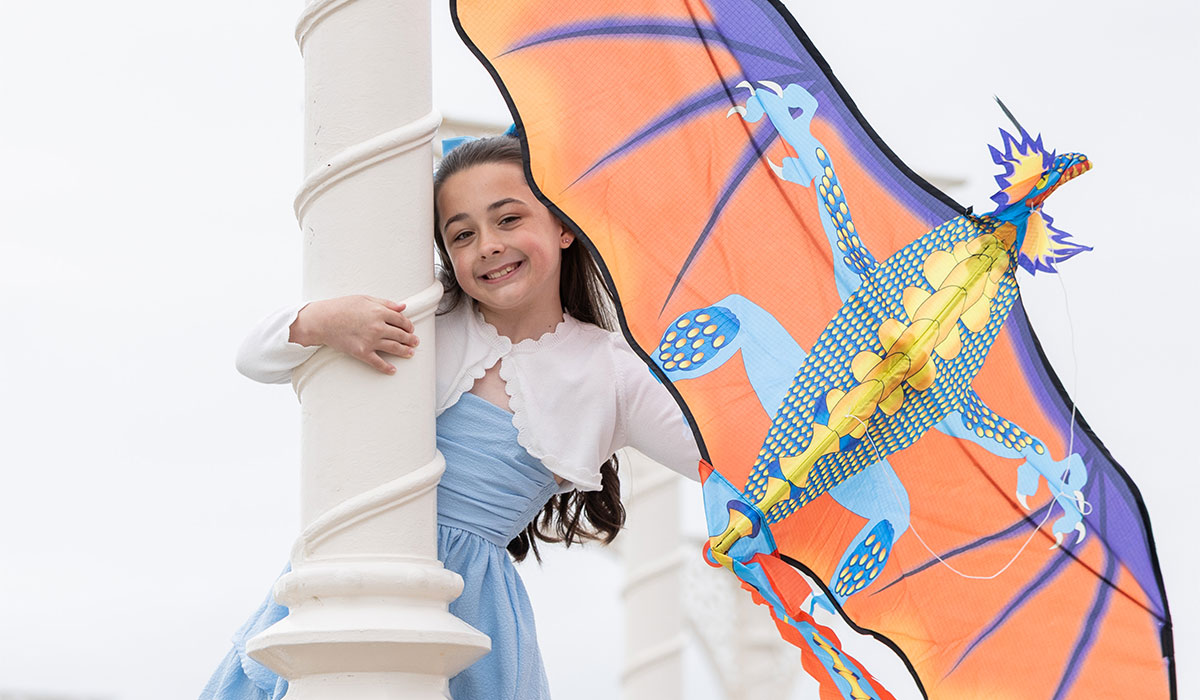 Arya McMahon (9) from Tallaght. Pic: Gareth Chaney